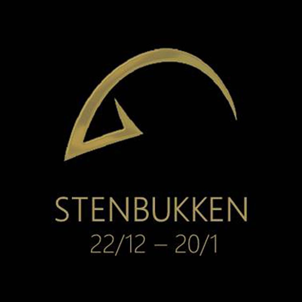 stjernetegns sten for stenbukken