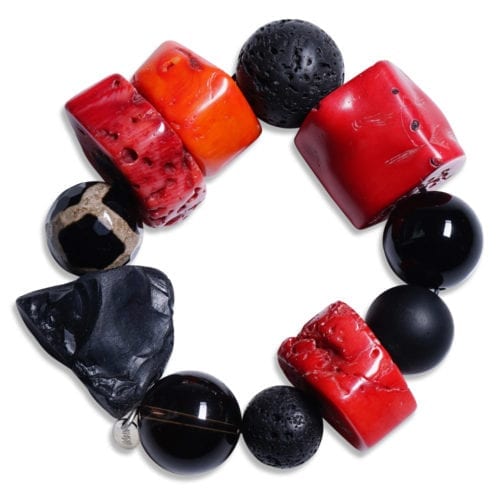 RED, CLEANSING WITH PASSION<br />- armbånd rød koral