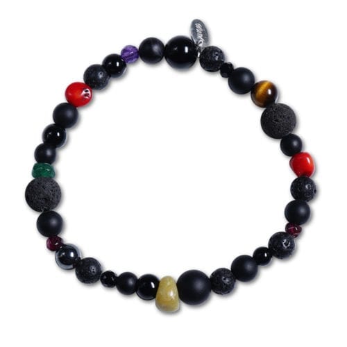 RAINBOW, INDIAN PLAYFULNESS<br />- armbånd krysopras