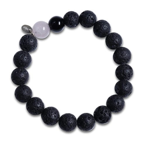 SIMPLICITY, ONE LOVE<br />- armbånd rosakvarts