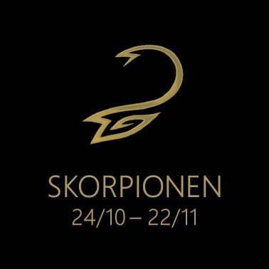 skorpionen stjernetegn sten