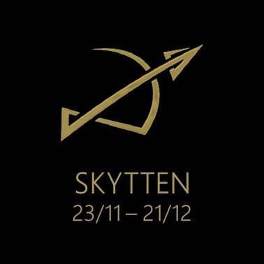 skytten stjernetegn sten